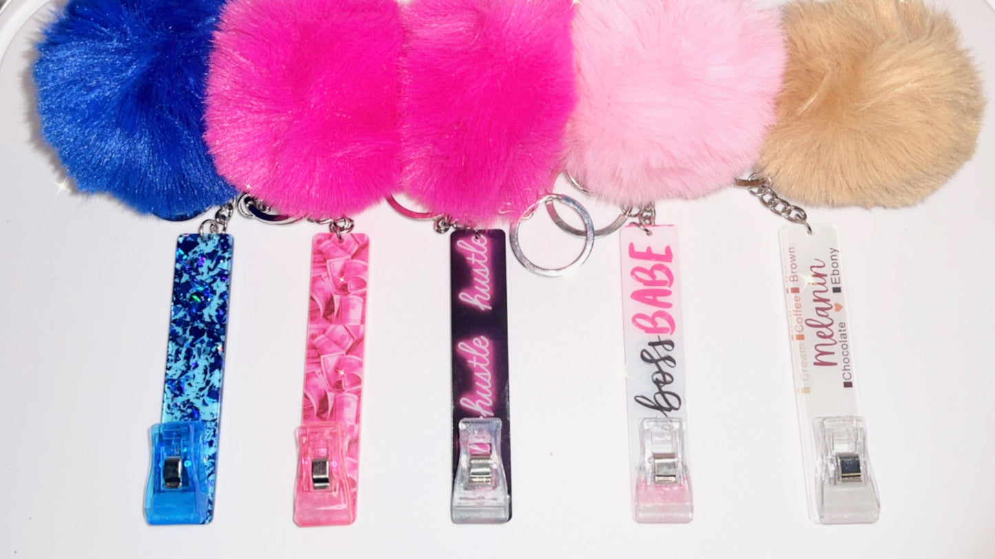 Credit Card Grabber Keychains